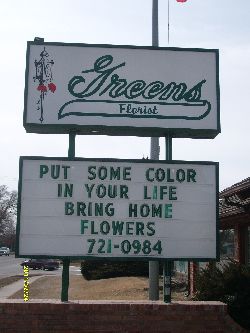 Greens Florist About Us