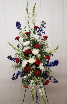 Patriotic Easel Spray