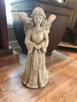 Praying Cement Angel