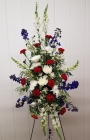 Order Patriotic Easel Spray